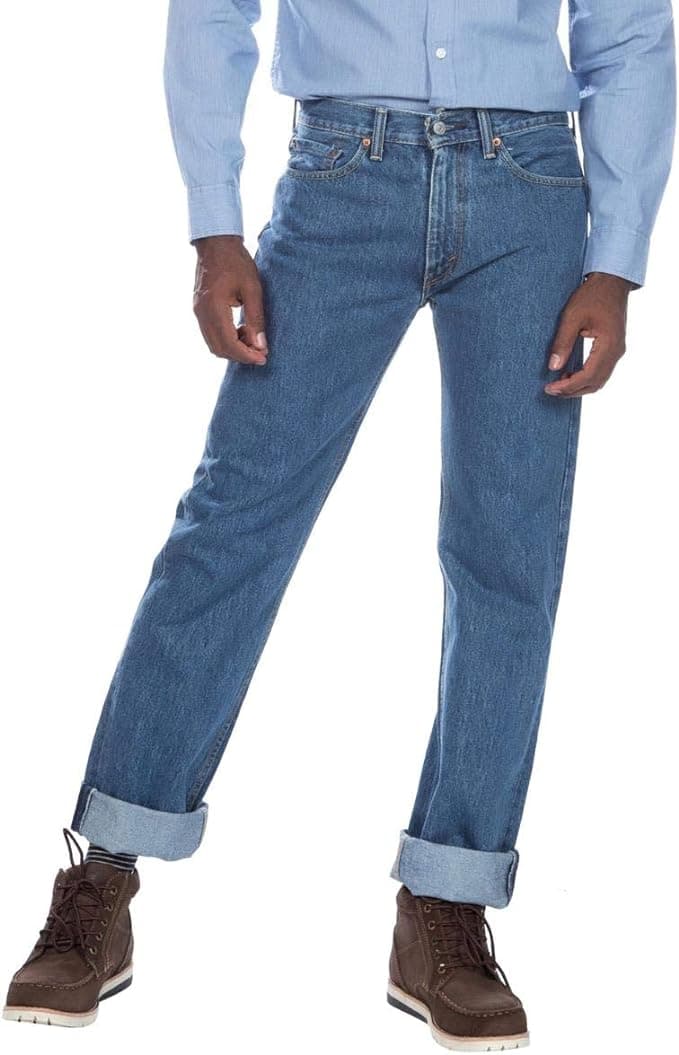 Levi's mens 505 Regular Fit Jeans (Also Available in Big & Tall)